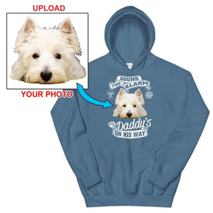 Your Own Dogs Photo Printed On This Fantastic Hoodie - 4 Terriers Only