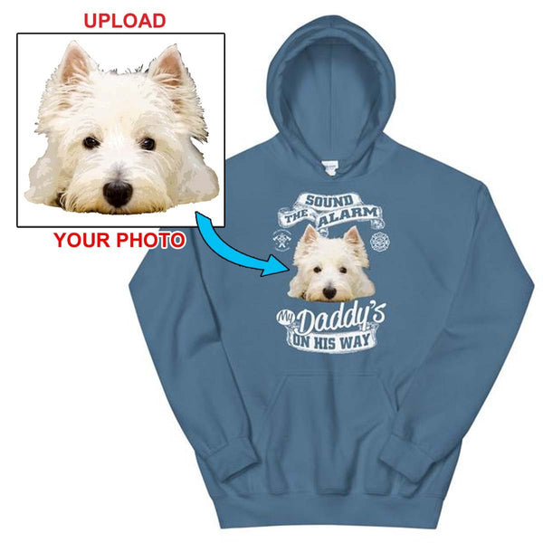 Your Own Dogs Photo Printed On This Fantastic Hoodie - 4 Terriers Only