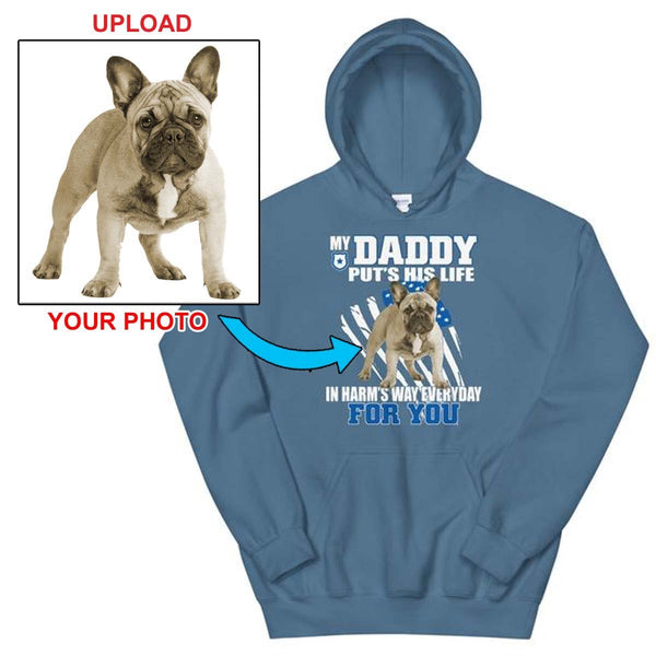 Your Own Dogs Photo Printed On This Fantastic Hoodie - 4 Terriers Only