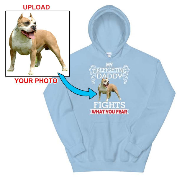 Your Own Dogs Photo Printed On This Fantastic Hoodie - 4 Terriers Only