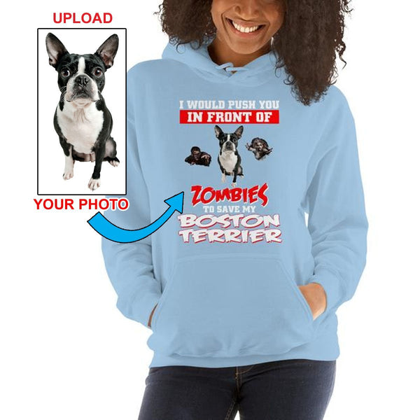 Your Own Dogs Photo Printed On This Fantastic Hoodie - 4 Terriers Only