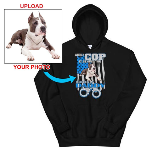 Your Own Hoodie - With Your Dogs Photo On It! - 4 Terriers Only