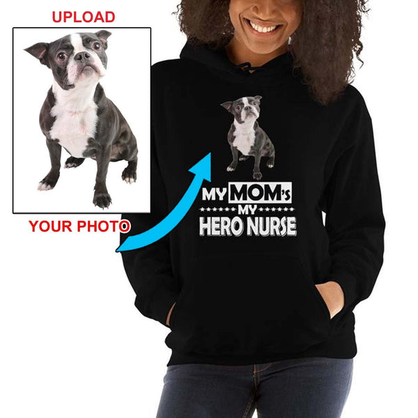 Your Own Hoodie - With Your Dogs Photo On It! - 4 Terriers Only
