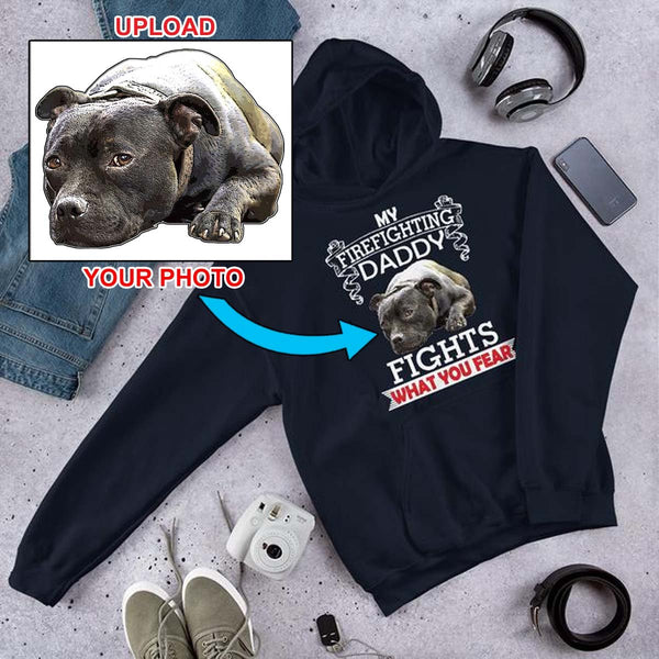 Your Own Hoodie - With Your Dogs Photo On It! - 4 Terriers Only