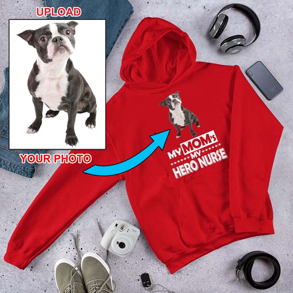 Your Own Hoodie - With Your Dogs Photo On It! - 4 Terriers Only