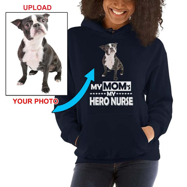 Your Own Hoodie - With Your Dogs Photo On It! - 4 Terriers Only