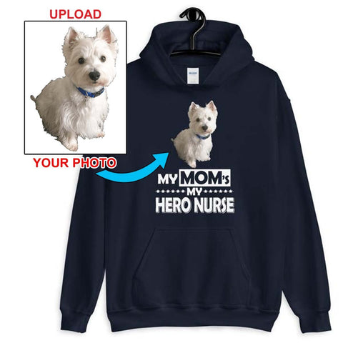 Your Own Hoodie - With Your Dogs Photo On It! - 4 Terriers Only