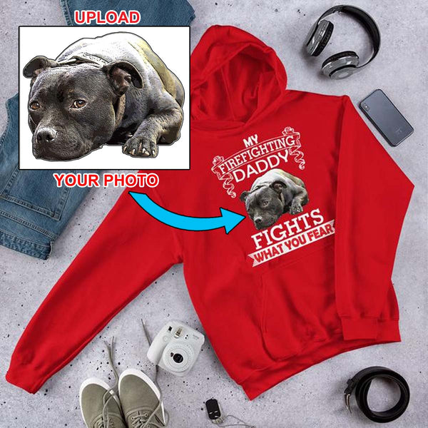 Your Own Hoodie - With Your Dogs Photo On It! - 4 Terriers Only