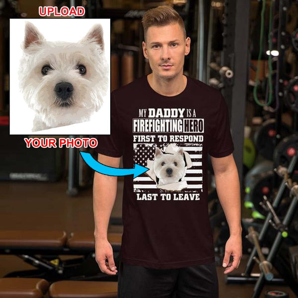 Your Own T-Shirt - With Your Dogs Photo On It! - 4 Terriers Only