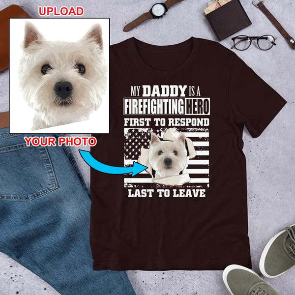 Your Own T-Shirt - With Your Dogs Photo On It! - 4 Terriers Only